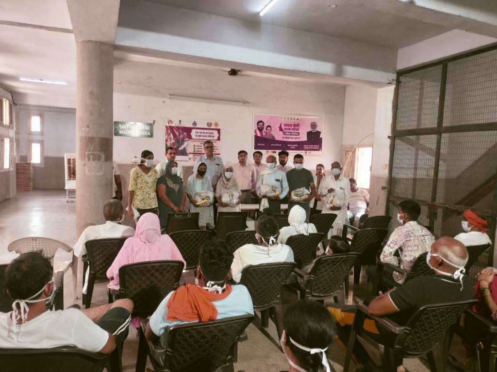 Nutrition Kit Distribution Program Organized Under TB Eradication Mission Under the Guidance of DC Rahul Narwal